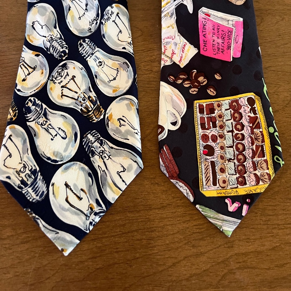 Nicole Millet  vintage ties